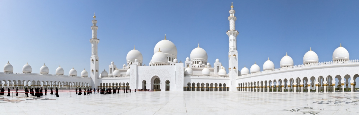 Sheikh Zayed Moschee Abu Dhabi Panorama (Michael Eichler / stock.adobe.com)  lizenziertes Stockfoto 
Informations sur les licences disponibles sous 'Preuve des sources d'images'